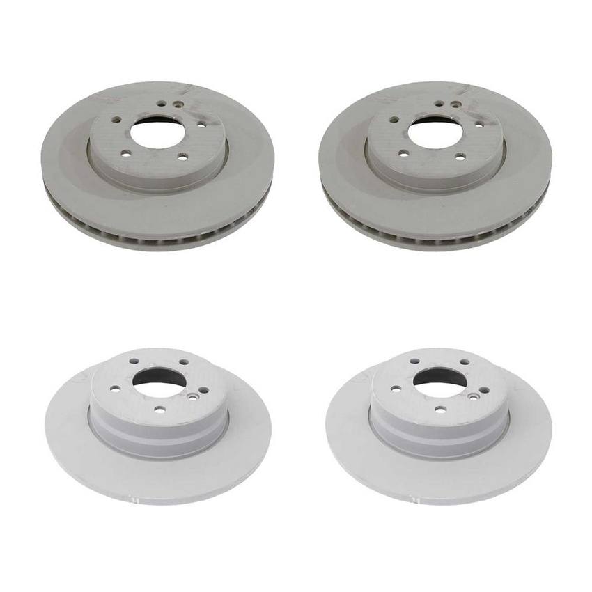 Disc Brake Rotor Kit Front and Rear (300mm/290mm) Genuine Mercedes